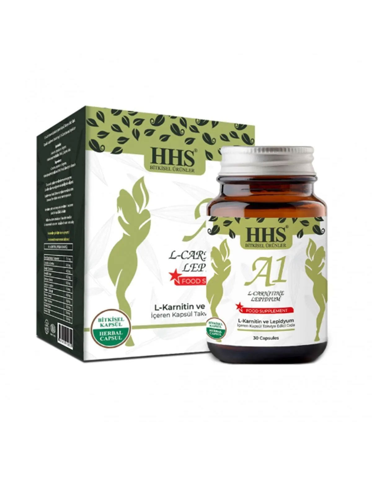 HHS A1 L-Carnitine Lepidium Capsule® – 100 % Original image 0