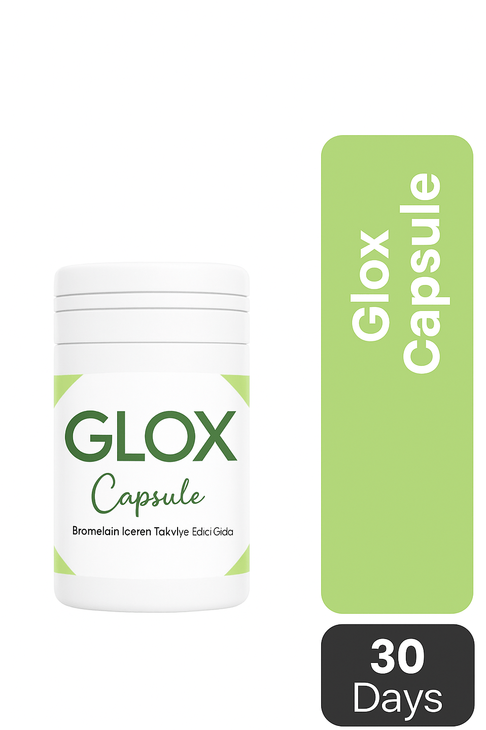 Glox Capsule Bromelain Detox – Détox naturelle 30 gélules | Digestion et minceur