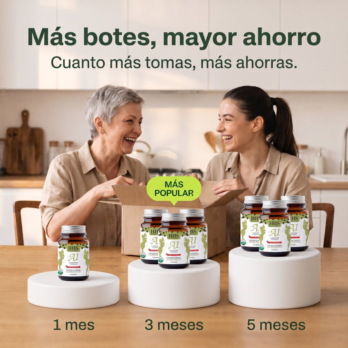 HHS A1 Cápsula: Más botes, más ahorro