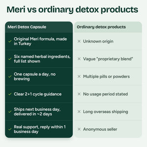 Gélule Detox Meri
